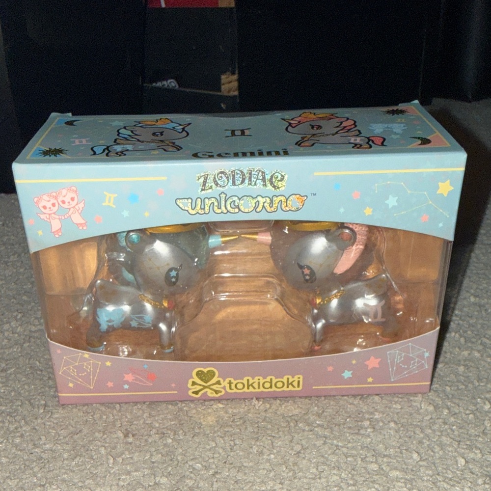 tokidoki Gemini Zodiac Unicorns Twin Pack